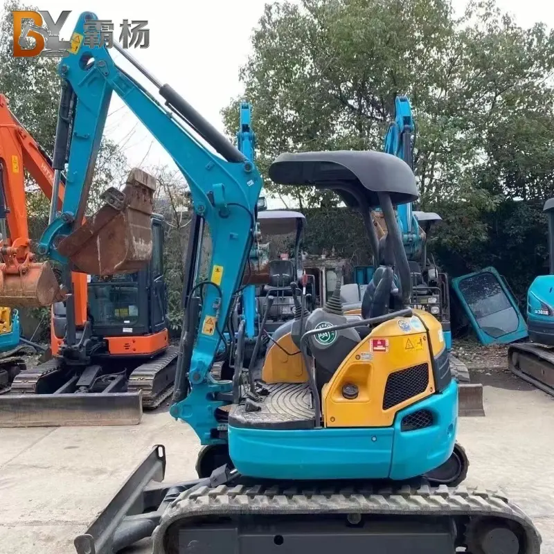 Good Condition Second Hand Kubota 30 Mini Excavator Compact Machine Sale