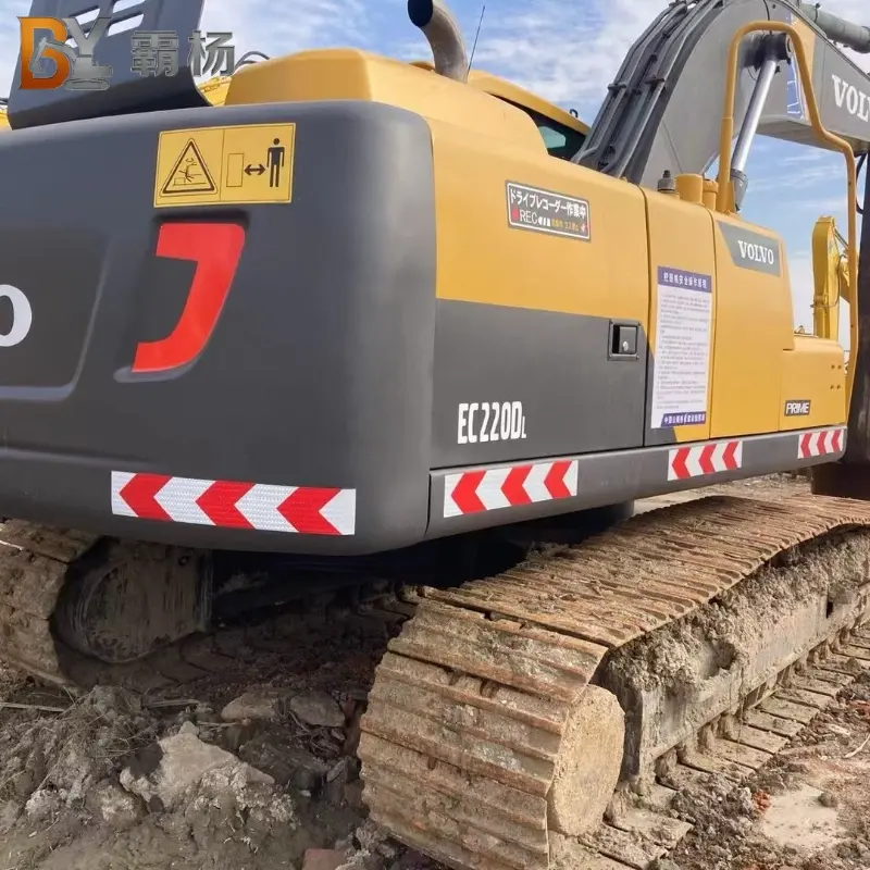 High Cost Performance Used VOLVO EC220 Excavator Ready Stock Construc (