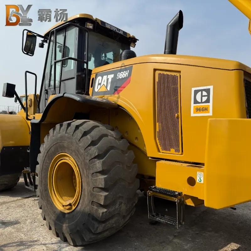 Powerful Second Hand Caterpillar 966 Wheel Loader Heavy Equipment Good Performance