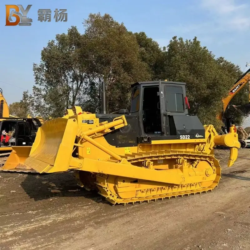 Powerful Used SD22 Heavy Bulldozer Hydraulic Machine High Cost Performance