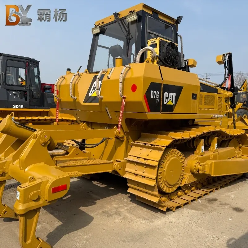 Second Hand Caterpillar D7G Crawler Dozer Heavy Machine High Cost Performance
