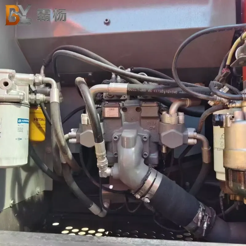 Used HITACHI ZX200 Crawler Excavator Good Performance Heavy Construction Equipment