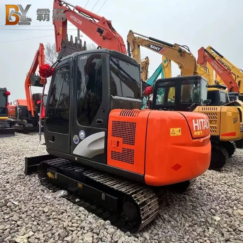 Used HITACHI ZX60 Mini Excavator Construction Equipment High Cost Performance For Sale