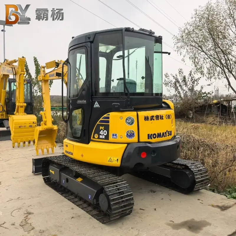 Used KOMATSU PC40 Mini Excavator Compact Crawler Construction Equipment Supplier