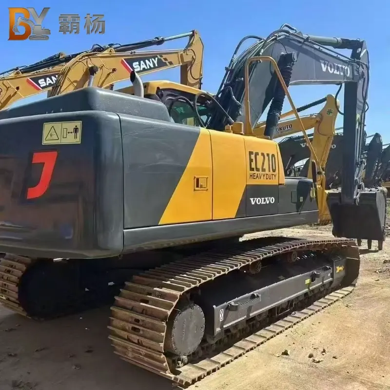 Used VOLVO EC210 Hydraulic Crawler Excavator for Construction Equipme (