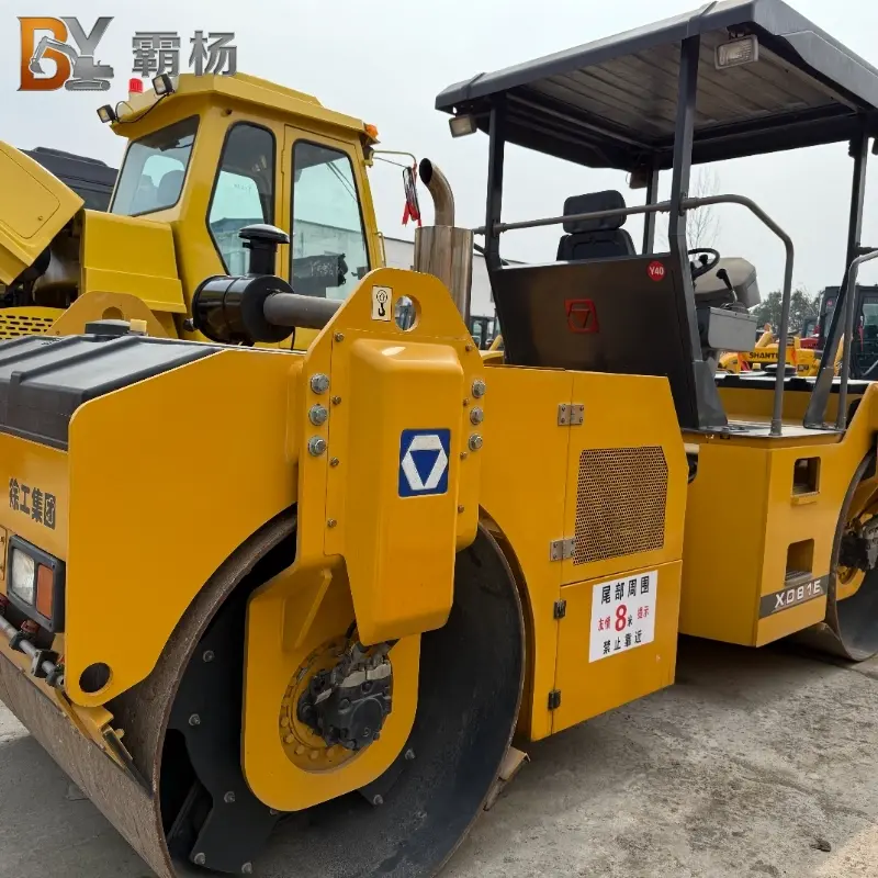 Used XCMG XD81E Road Roller Compact Road Construction Equipment Competitive Price Supplier